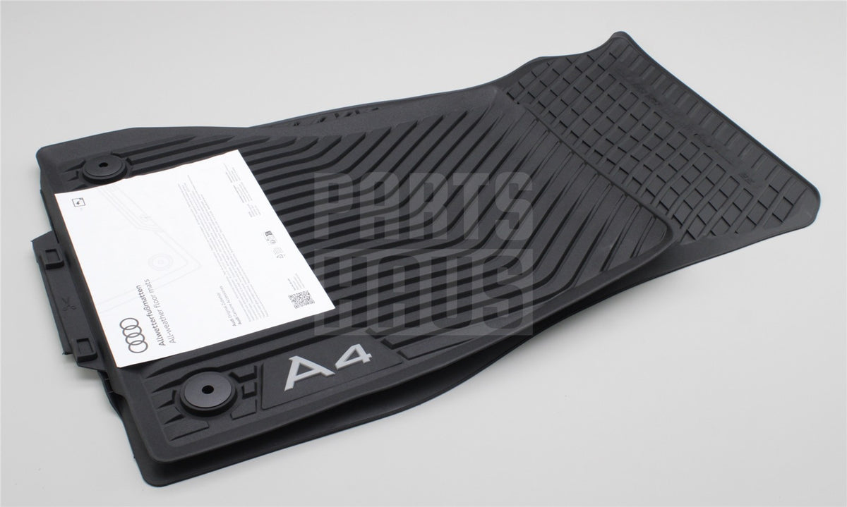 Audi A4 S4 B9 2016-2020 front rubber floor mats set (RHD) 8W2061501 041
