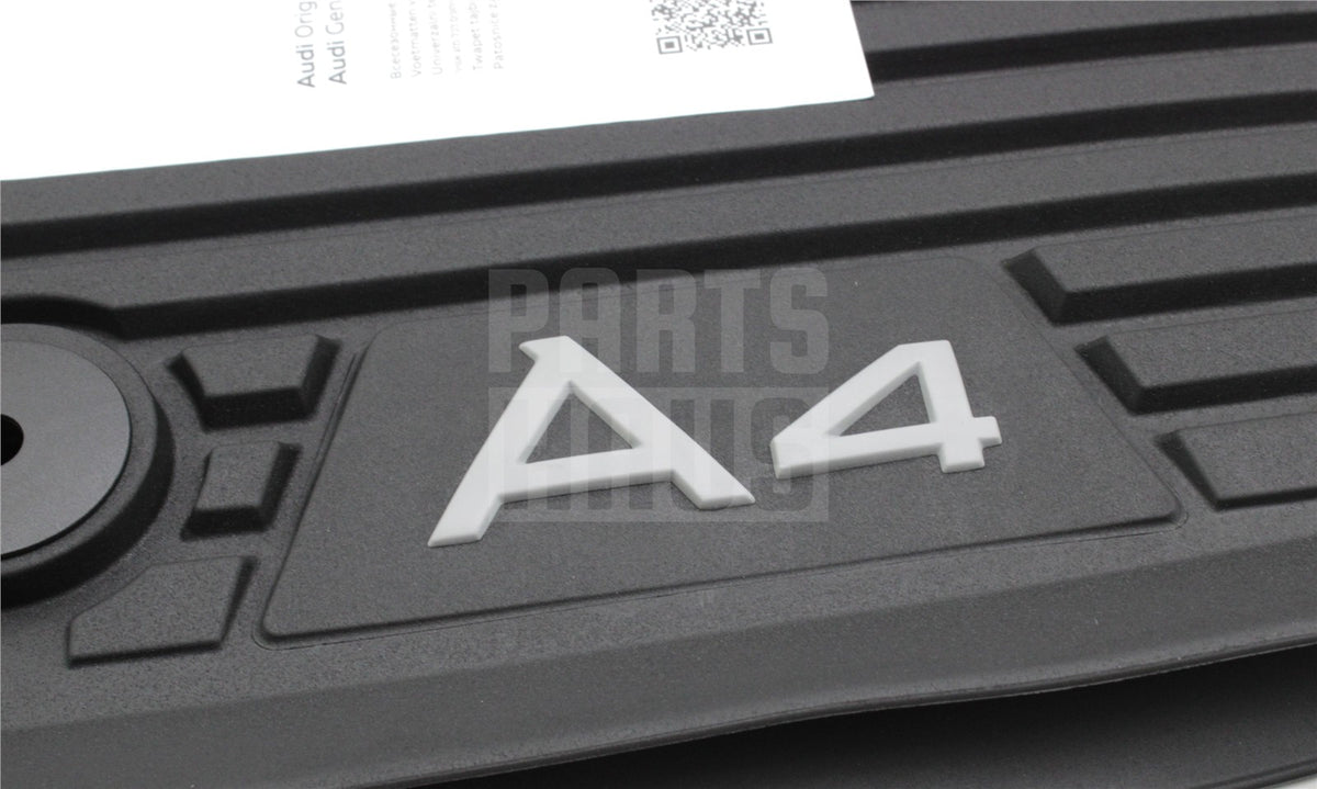 Audi A4 S4 B9 2016-2020 front rubber floor mats set (RHD) 8W2061501 041