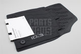 VW ID.3 2020-on front rubber floor mats RHD 10C061502 82V