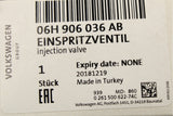 VW Audi Skoda SEAT 2.0 TSI TFSI fuel injector 06H906036AB