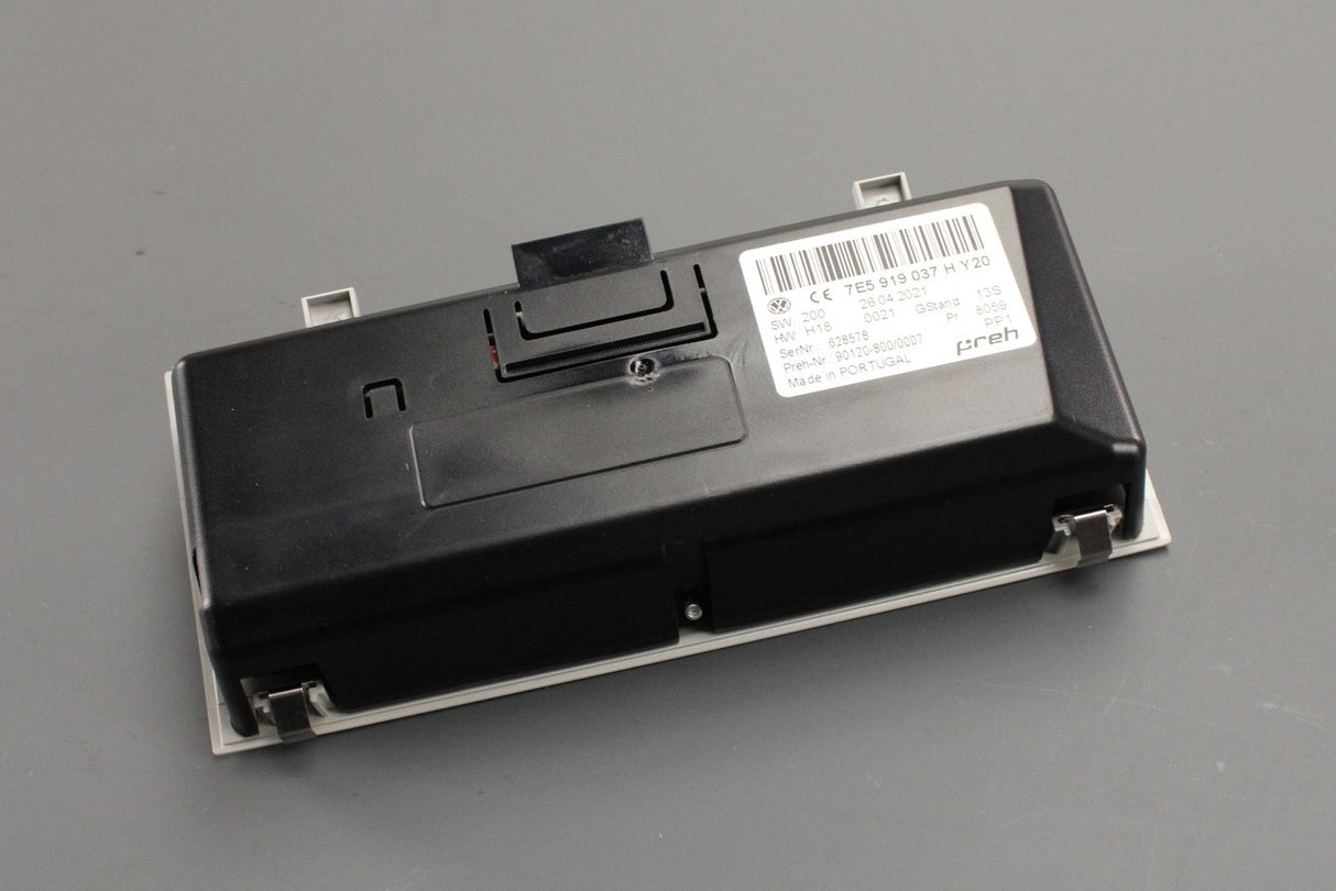 VW California T6 16-19 heater control display panel 7E5919037H Y20