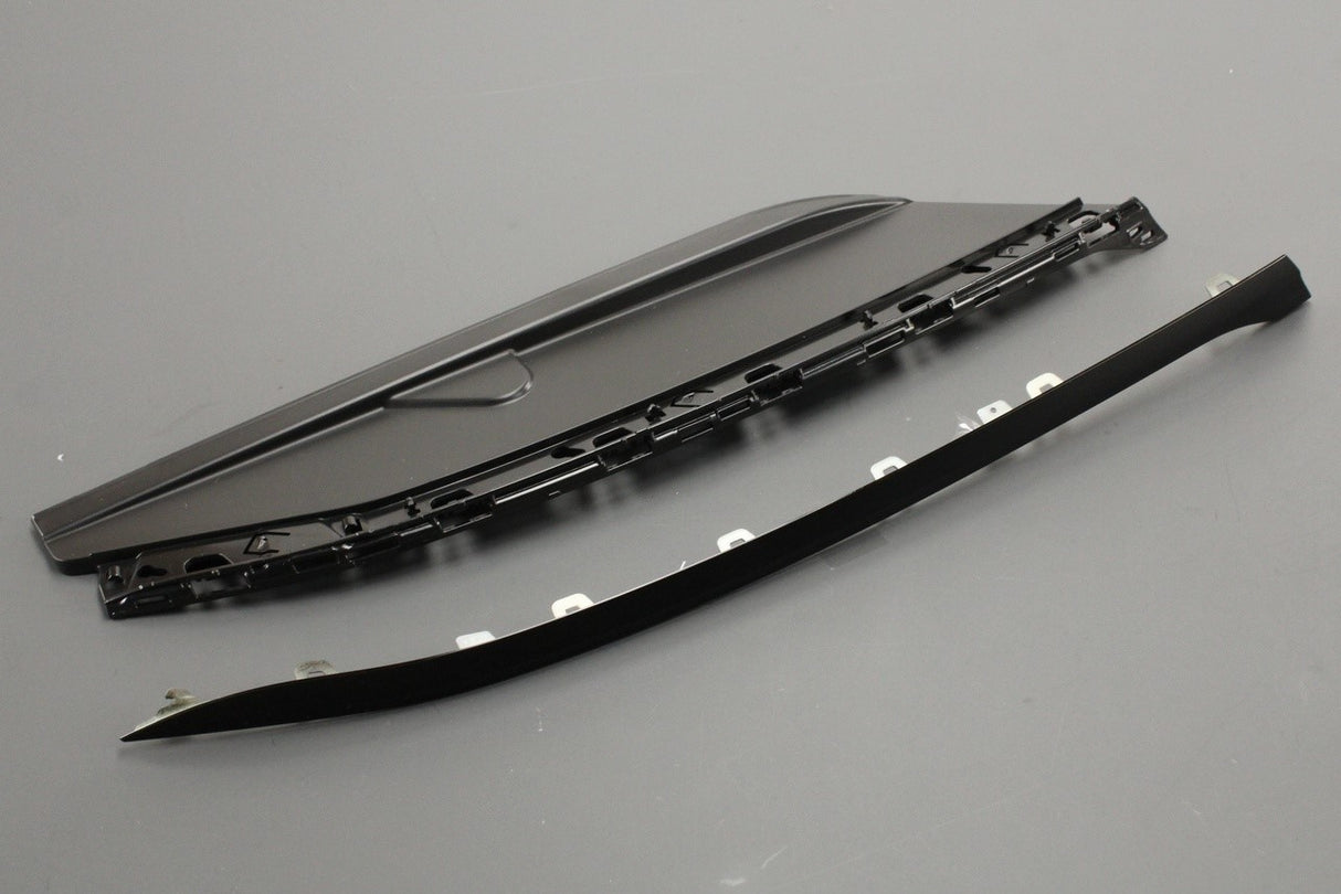 VW Touareg 2018-23 upper headlight trim black (right) 761998120B
