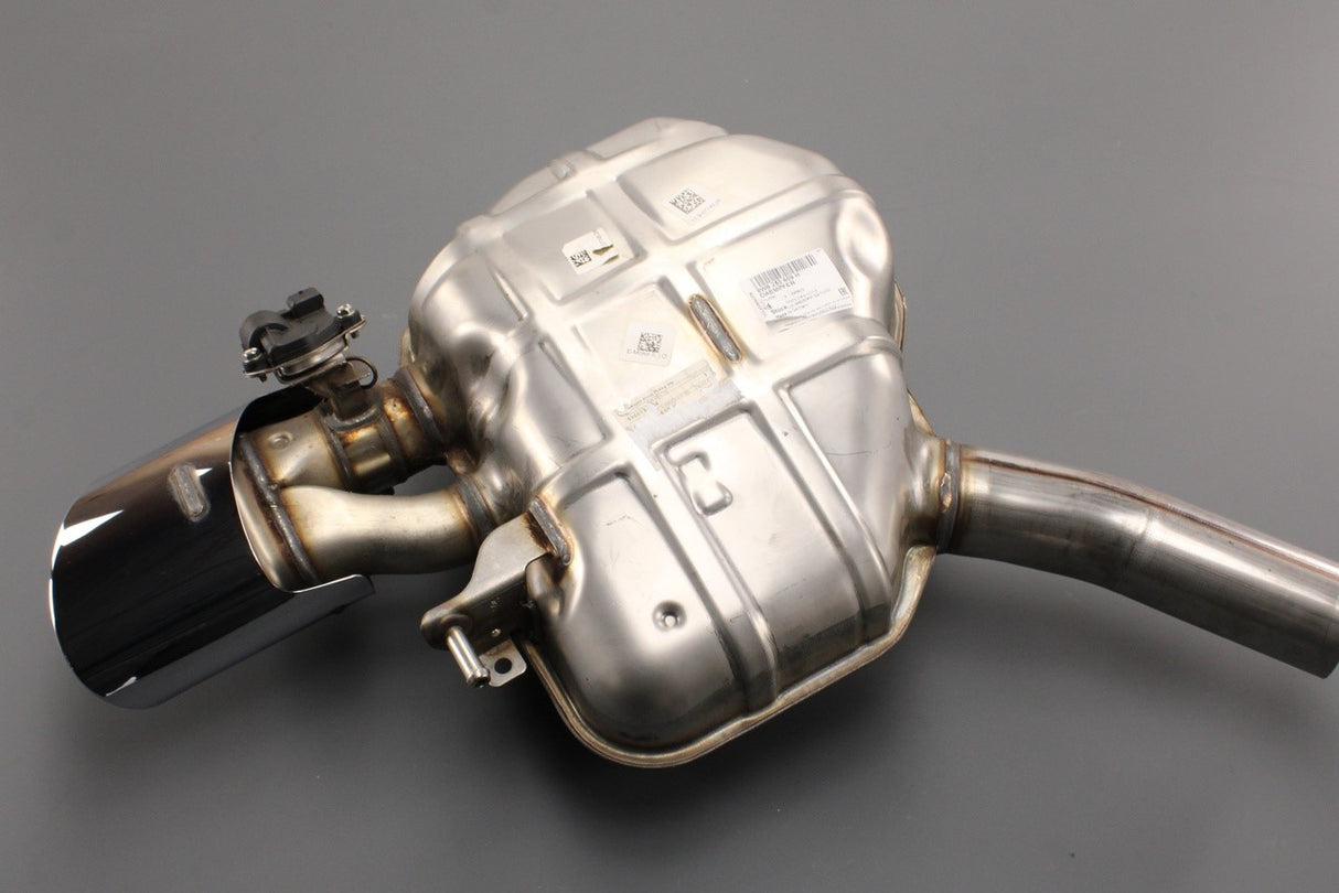 Audi RS5 2018-on exhaust silencer with flap (rear left) 8W6253609H