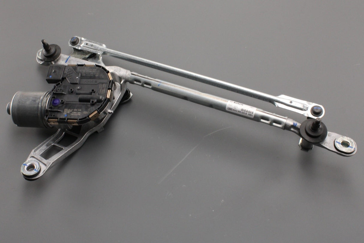 Audi A4 S4 RS4 2016-on wiper linkage & motor assembly (RHD) 8W2955023B