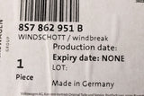 Audi TT TTS TTRS Roadster 2015-on windbreak (rear) 8S7862951B