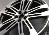 Audi Q5 SQ5 2017-on 21" diamond cut aluminium wheel (x1) 80A601025AC