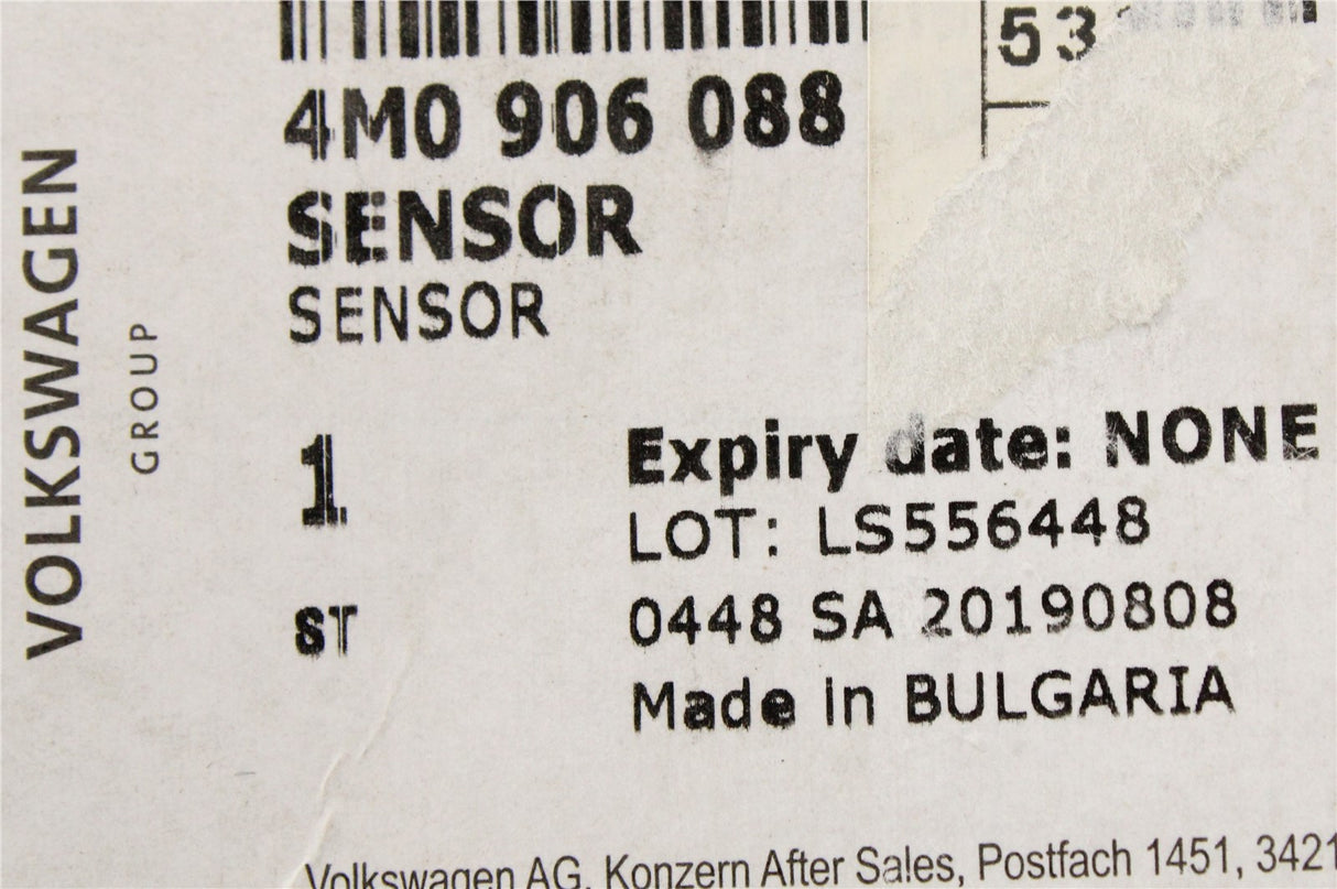 Audi Q7 SQ7 Q8 VW Touareg 4.0 TDI exhaust temperature sensor 4M0906088AR