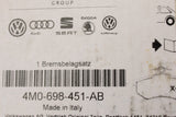 Audi A6 A7 A8 Q7 Q8 rear brake pads set 4M0698451AB