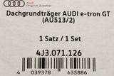 Audi e-tron GT 2021-on roof bars set 4J3071126