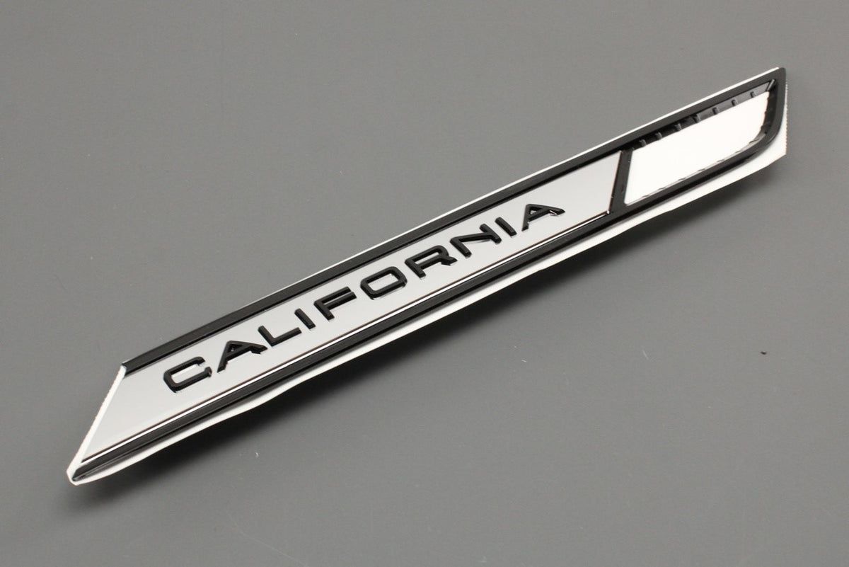 VW California 2020-on front wing emblem badge (left) 7LA853675L DPJ, view 1