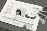 Audi Q8 2019-on S-Line accessory mud flaps set (front) 4M8075116