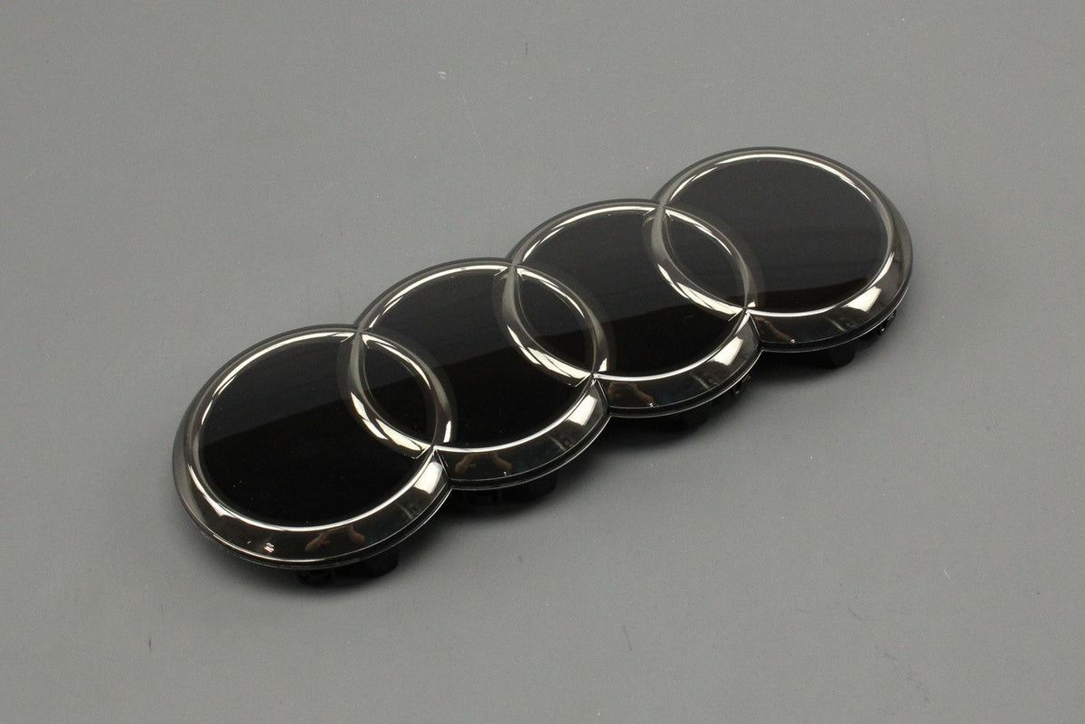 Audi Q4 e-tron 2022-on Audi rings emblem badge (front) 89A071801, view 1