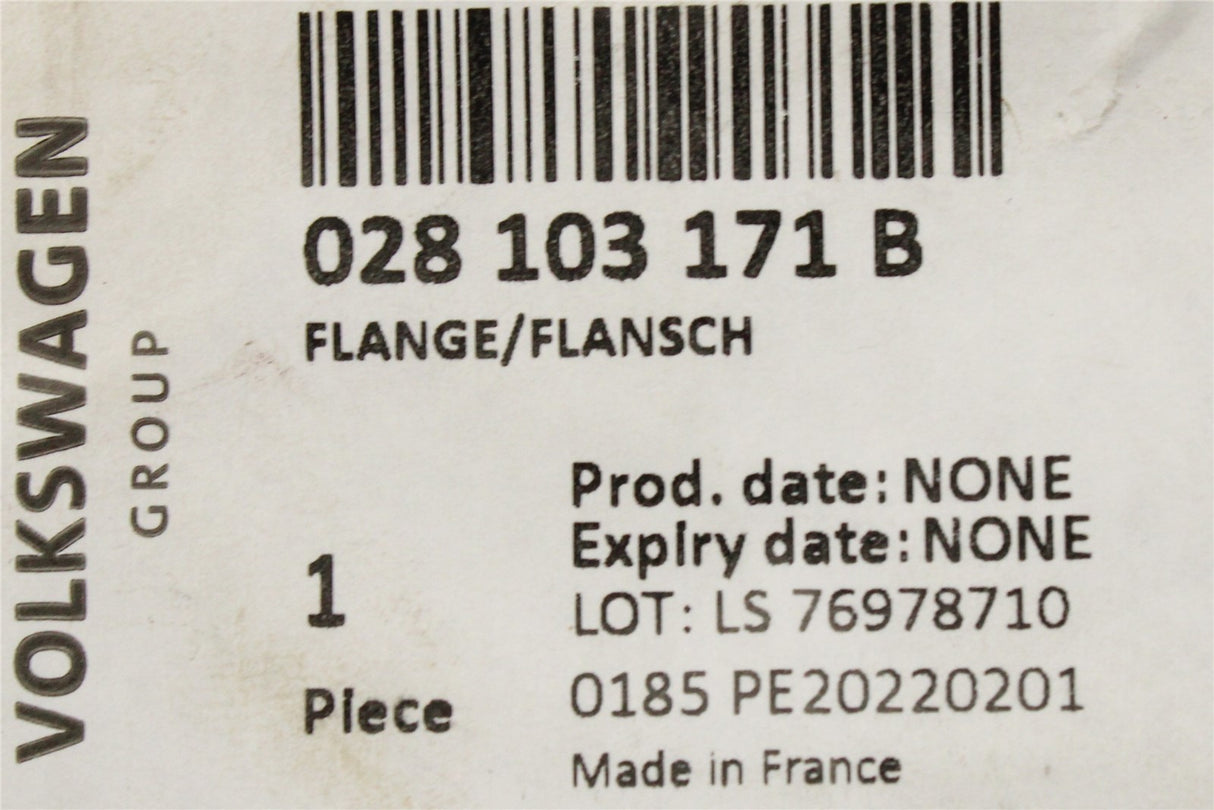 VW Audi Skoda SEAT 1.0 1.6 1.8 2.0 crankshaft oil seal 028103171B