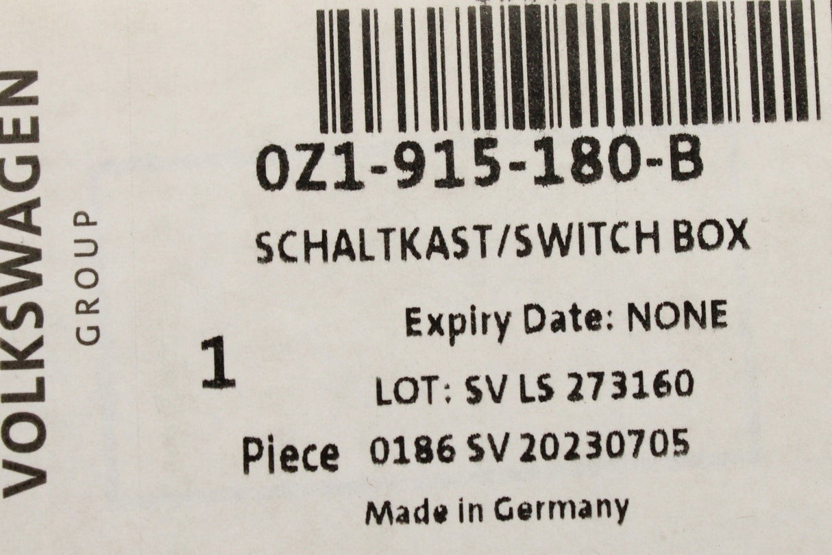 VW Audi Skoda CUPRA high voltage battery control module 0Z1915180B
