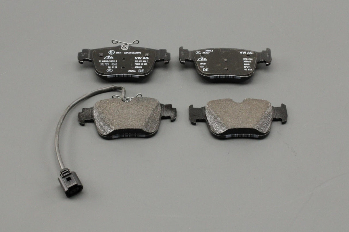 Audi A3 8Y 20-on CUPRA Formentor 21-on brake pads (rear) 8Y0698451B