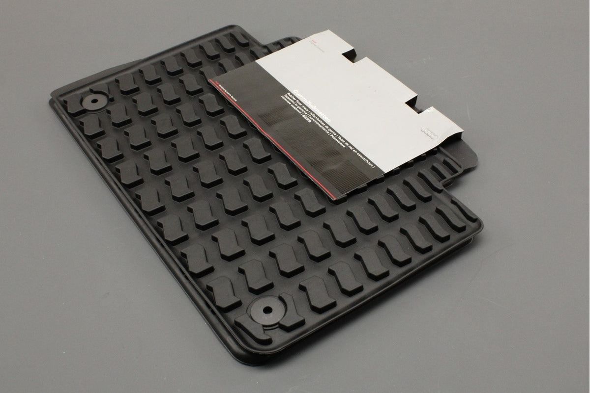 Audi Q7 2007-15 rear rubber floor mats set 4L0061511 041, view 1