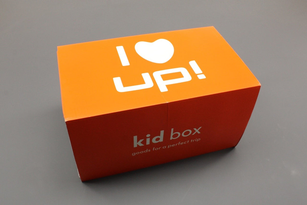 VW Up! accessory Kid box stowage organiser kit orange 000061104 P2A, view 1