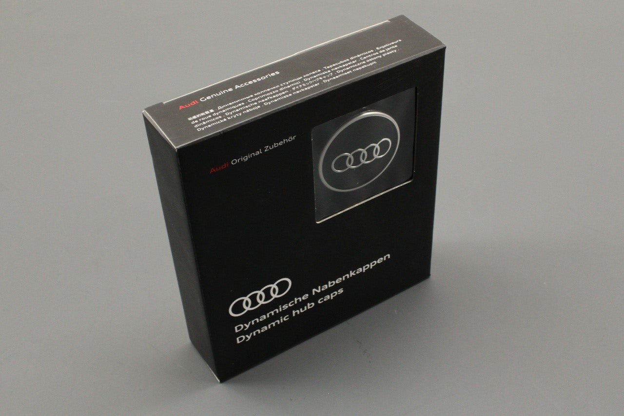 Audi dynamic alloy wheel centre caps set 4M8071006A – Partshaus Ltd