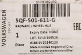 VW Tigaun Audi Q3 Skoda Cupra 2016-on wheel bearing (rear) 5QF501611G