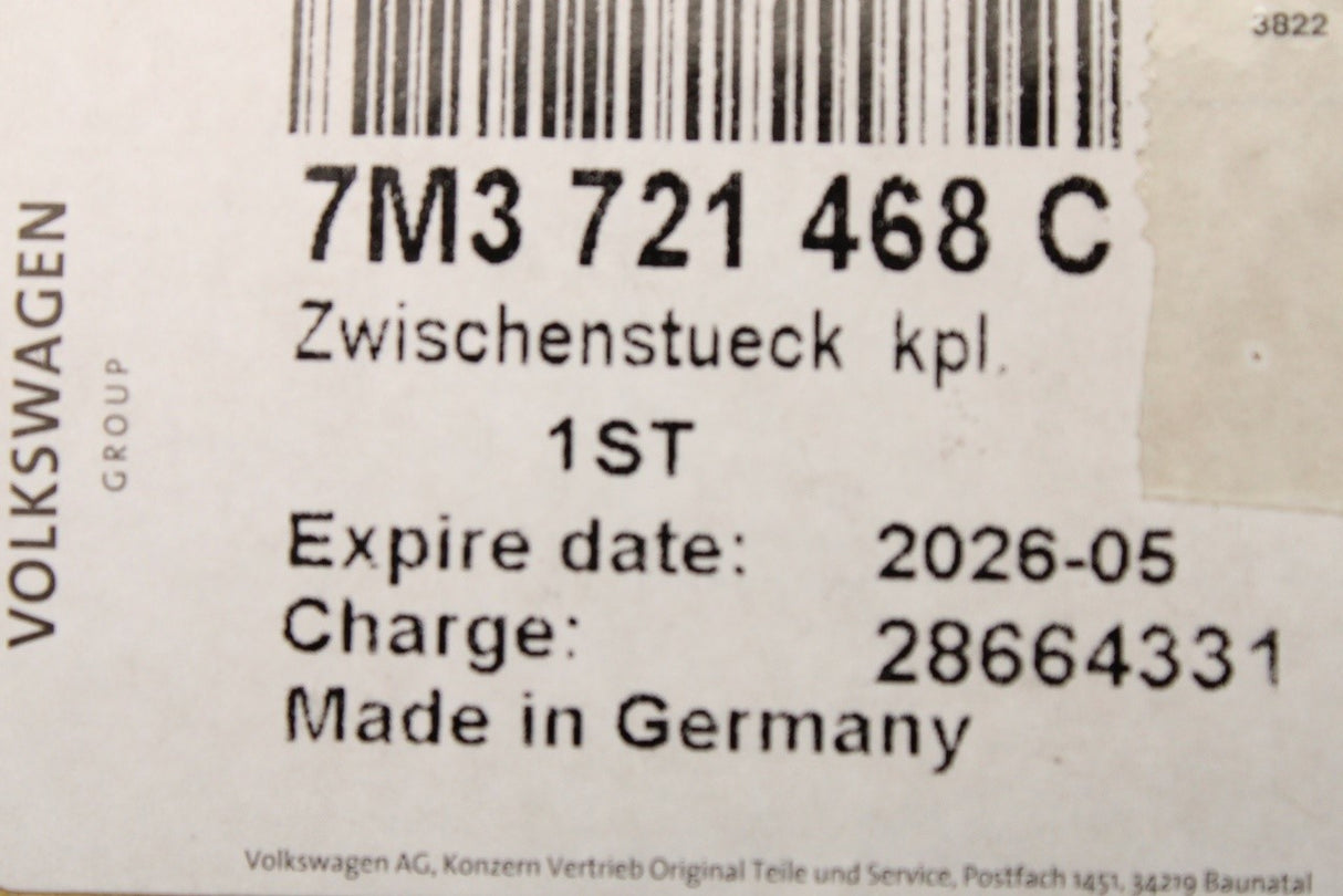 VW Transporter T5 Sharan SEAT Alhambra clutch bleed valve 7M3721468C
