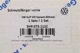 VW Golf Estate MK8 2020-on accessory mud flaps (front) 5H9075111C