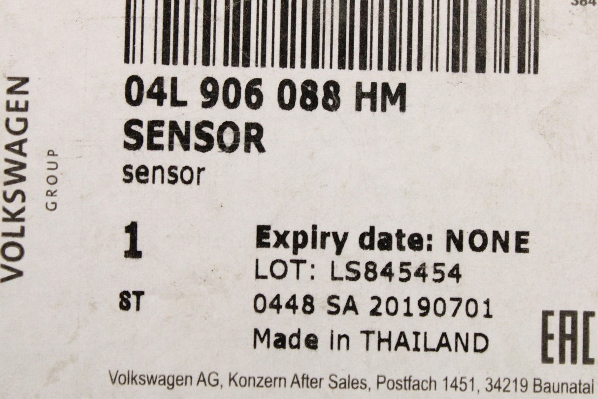 VW Transporter T6.1 2020-on exhaust gas temperature sensor 04L906088HM