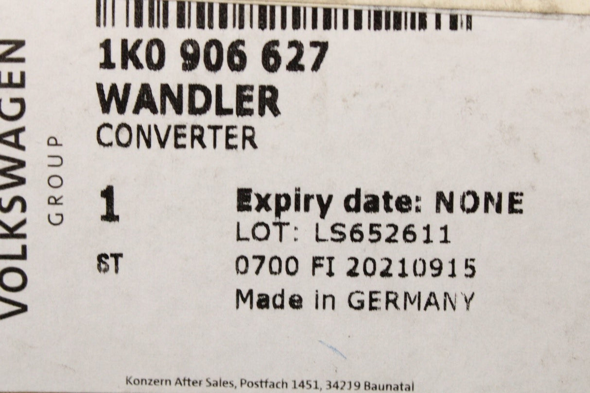 VW T5 Touareg Golf Caddy 1.9 2.5 TDI turbo pressure valve 1K0906627