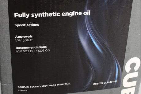 VW Audi Quantum longlife synthetic engine oil (0W-30) ZGB115QLB01485