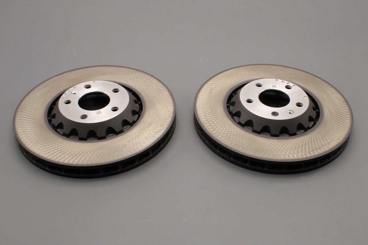 Audi A6 A7 A8 2018-on front brake discs 350x34mm (x2) 4M0615301Q, view 1
