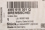 Audi A6 A7 A8 2018-on front brake discs 350x34mm (x2) 4M0615301Q