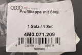 Audi Q7 2016-on roof bar end caps set (x4) 4M0071209