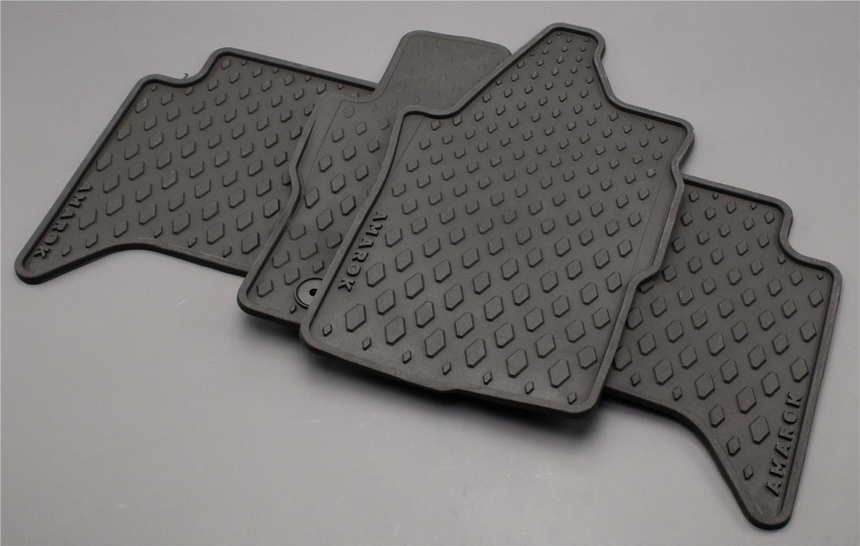 VW Amarok 2023-on RHD rubber floor mat set 2HJ061500A 82V