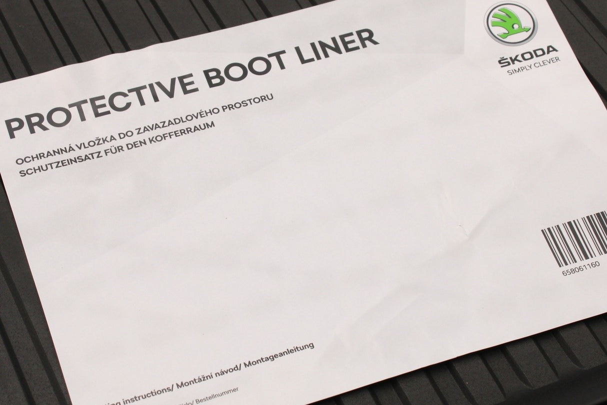 Skoda Kamiq 2019-on accessory boot liner 658061160