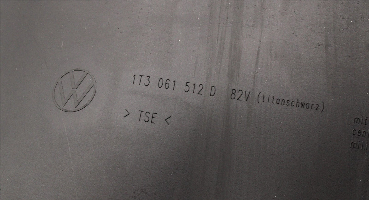 VW ID.Buzz 2023-on LWB 2nd row all weather floor mat 1T3061512D 82V