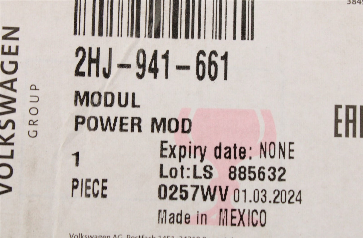 VW Amarok 2023-on LED headlight main power unit 2HJ941661