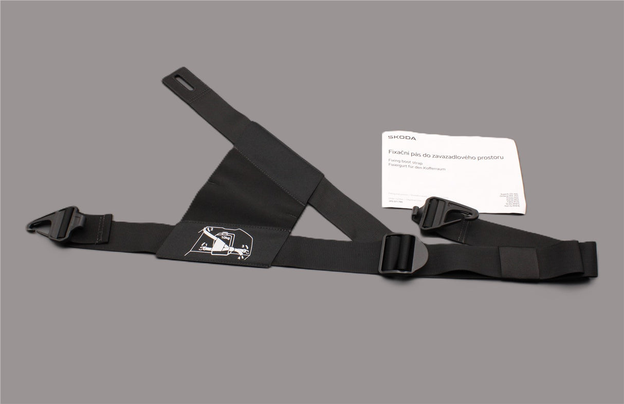 Skoda Superb Octavia Enyaq Karoq Fabia boot luggage strap 3P0071790