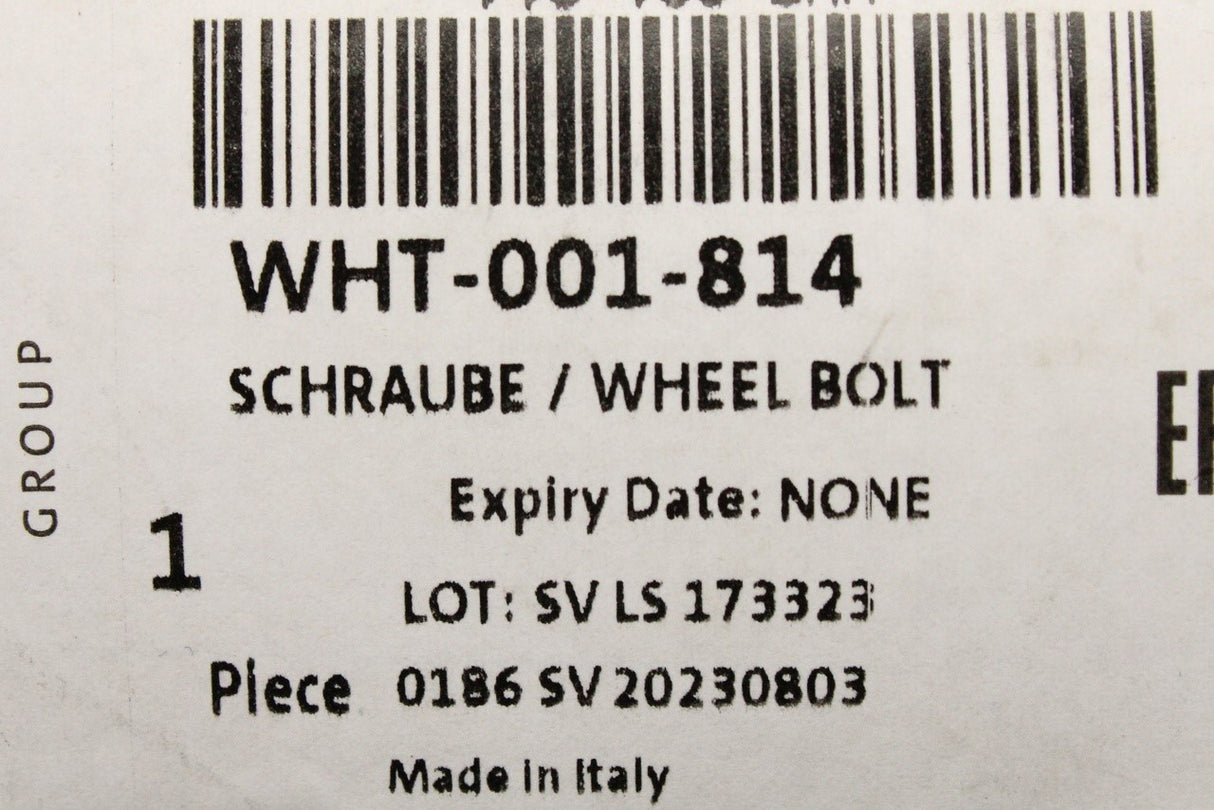 VW Caddy Golf Passat T-Roc Polo Tiguan locking wheel nut set WHT001814