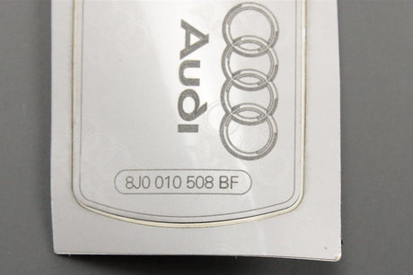Audi A1 A3 Q3 TT diesel information sticker 8J0010508BF