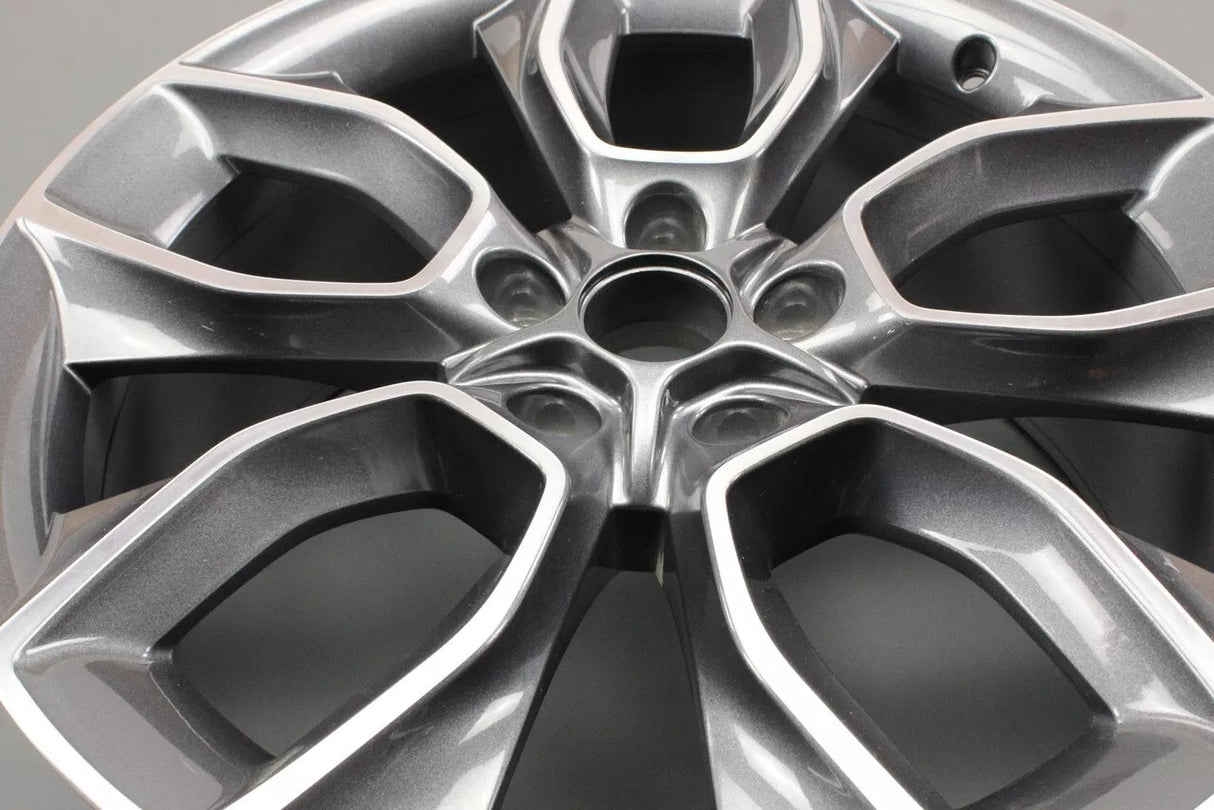 Skoda Karoq 18-on 19 inch Crater alloy wheel rim grey 57A601025Q HA7