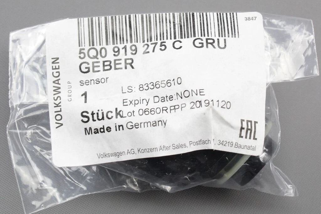 Genuine VW Golf Audi A3 A5 Skoda SEAT PDC parking sensor (front) 5Q0919275C GRU