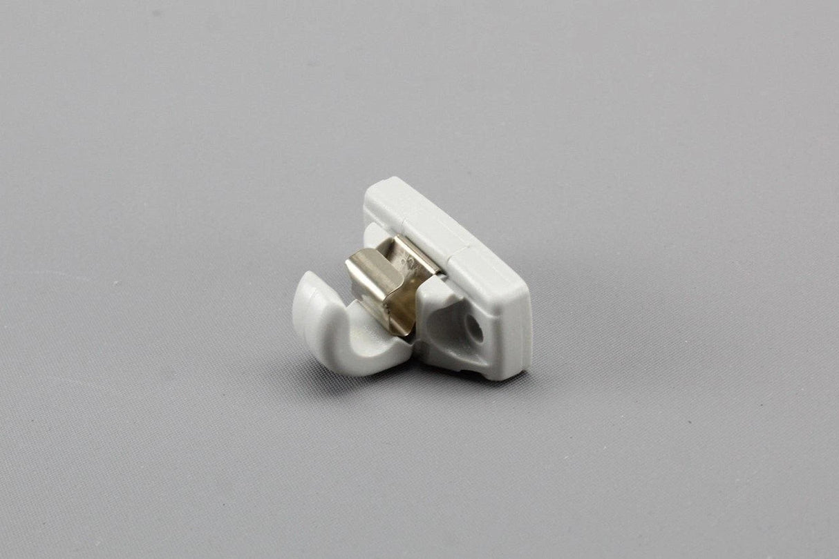 VW Audi Skoda SEAT sun visor retaining clip (pearl grey) 3B0857561B Y20