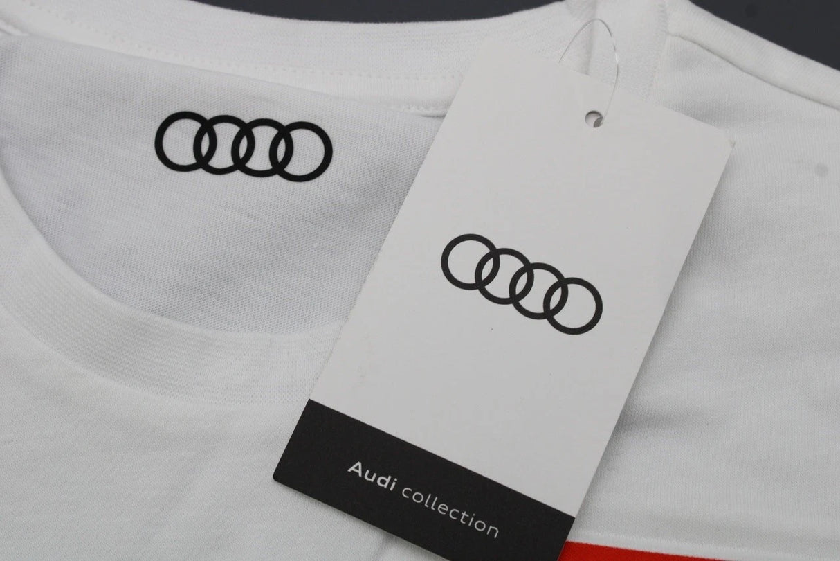 Audi Sport Collection men's t-shirt in white (size L) 3132200104