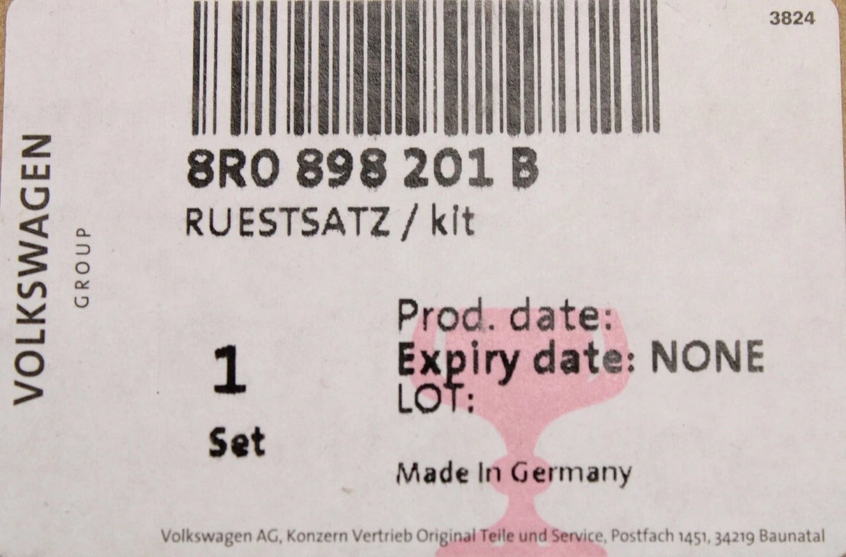 Audi airbag service kit 8R0898201B