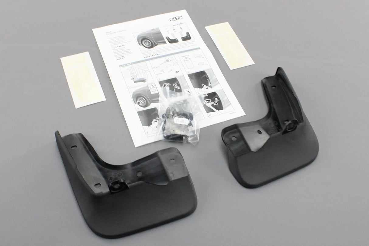 Audi A1 S-line 2019-on accessory mud flaps (front & rear) 82G075106/111
