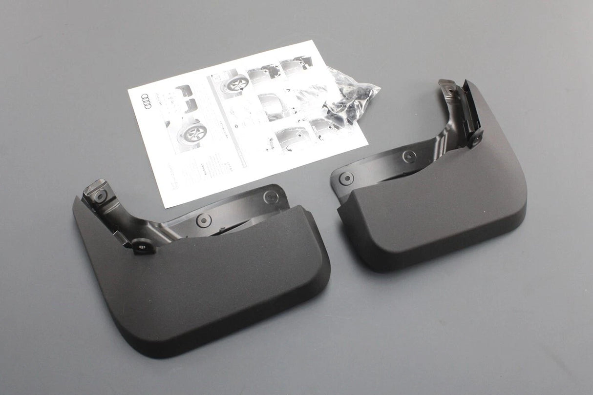 Audi e-Tron 2019-on accessory mud flap set (front & rear) 4KE075101/111
