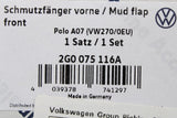 VW Polo AW 2022-on mud flaps set (front & rear) 2G0075116A/101A