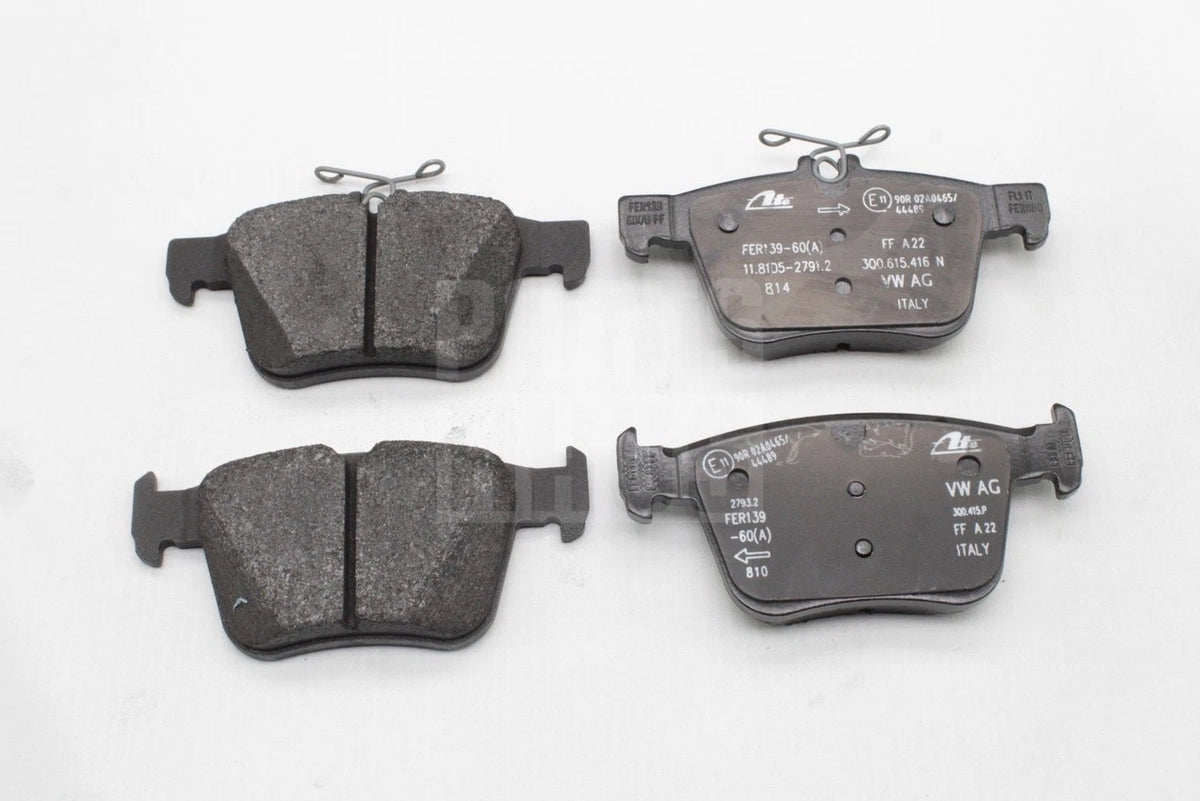 Skoda Superb 2015-2024 brake pads for 300x12mm discs (rear) 3Q0698451F