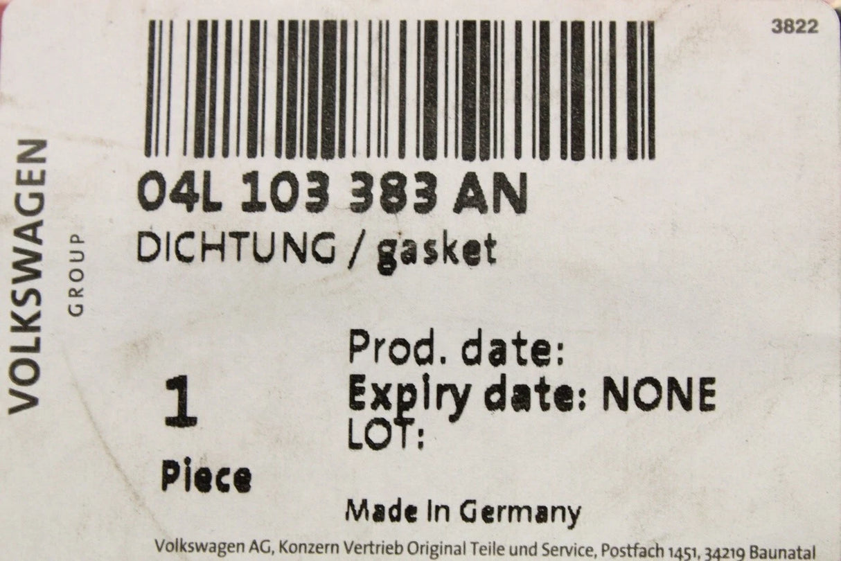 VW Transporter T6 T6.1 Crafter 17-on 2.0 TDI head gasket 04L103383AN