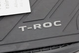 VW T-Roc 2018-26 front and rear rubber floor mats set RHD 2GB061502/512