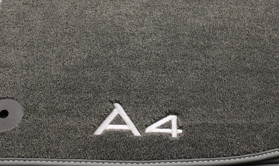 Audi A4 B9 2016-on premium carpet floor mats (front) 8W2061275 MNO